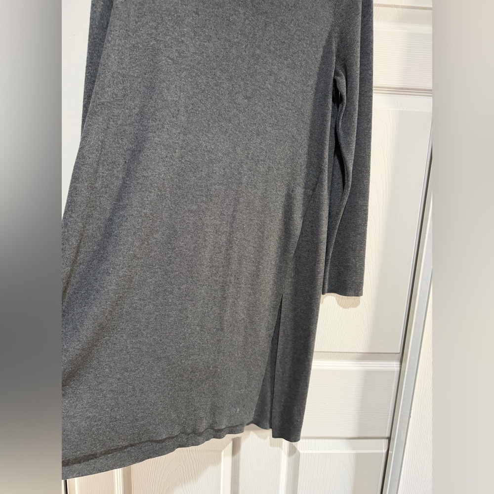 Eileen‎ Fisher Merino Wool Minimalist Sweater Dress Asymmetrical Hem XL - Picture 2 of 11
